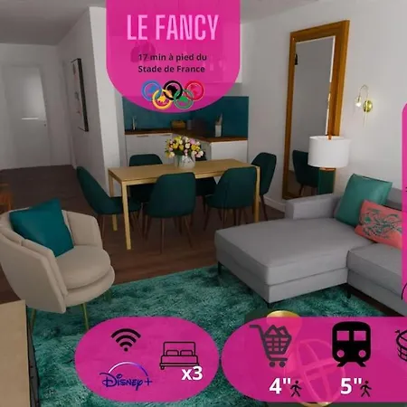 Le Fancy - 6 Pers, Proche Stade, Centre Commercial *